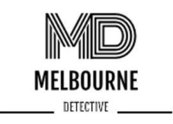 MD Melbourne Detective trade mark logo